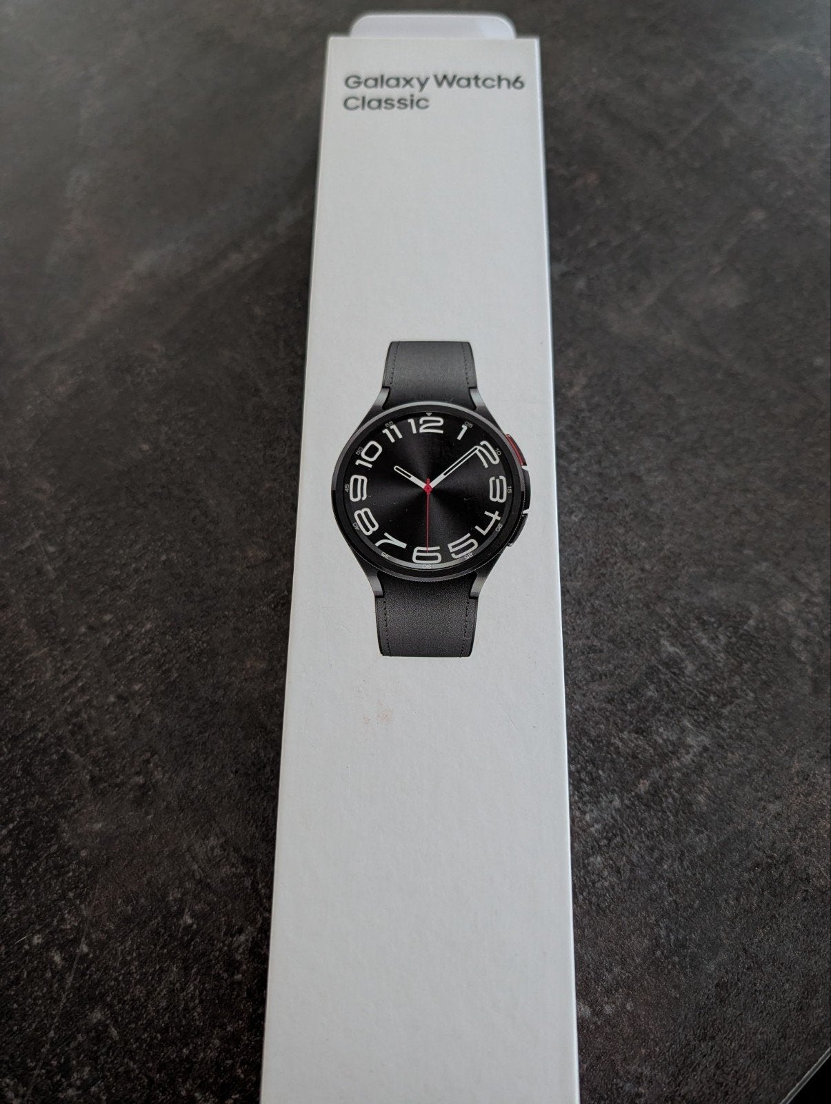 Samsung Galaxy Watch6 Classic Zwart met e sim functie, Zwart, Ophalen of Verzenden, Zo goed als nieuw, GPS