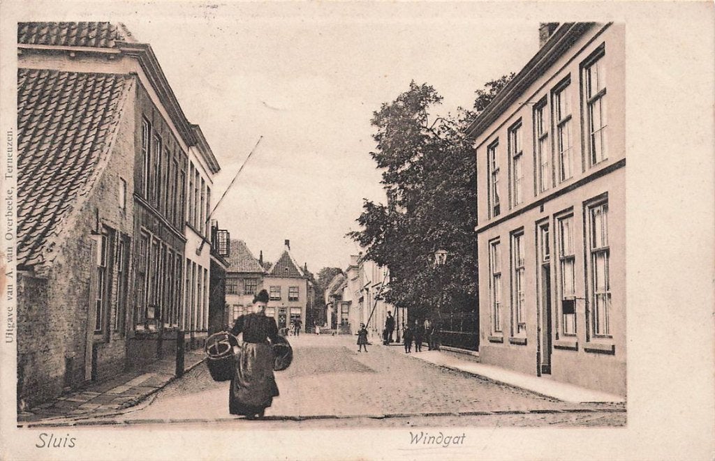 703-156-009 Sluis Windgat, Verzenden, Voor 1920, Zeeland