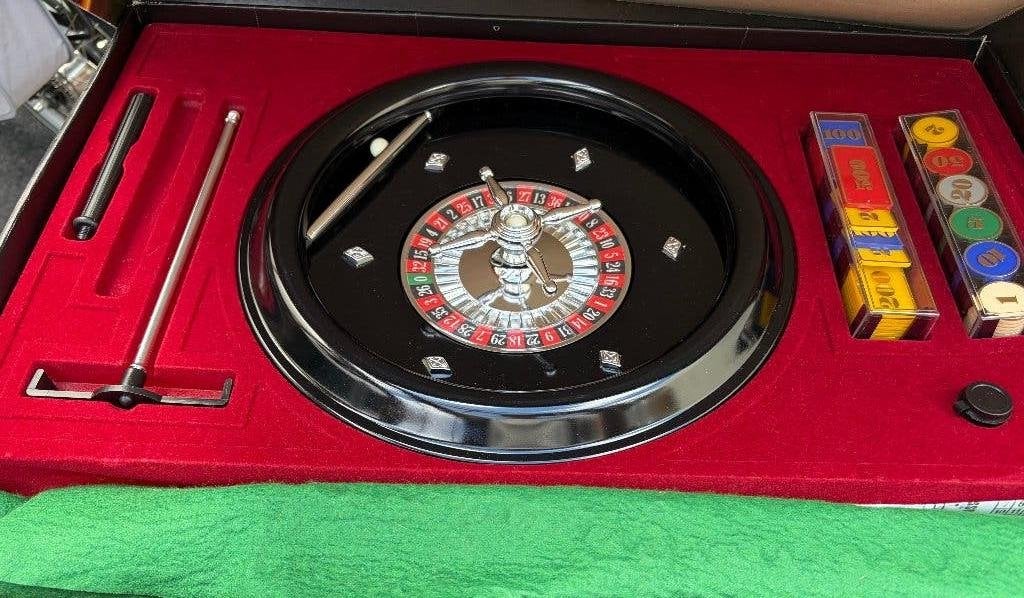 Spel Peri Monte Carlo roulettewiel, Ophalen of Verzenden, Zo goed als nieuw