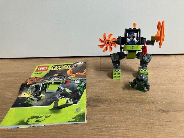 Lego Power Miner set 8957 Mine Mech, Overige thema's, Lego, Ophalen of Verzenden, Zo goed als nieuw