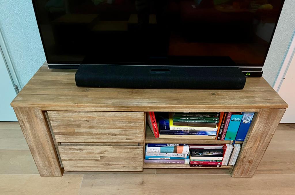 Henders & Hazel tv meubel, Gebruikt, 100 tot 150 cm, Ophalen of Verzenden, Minder dan 100 cm