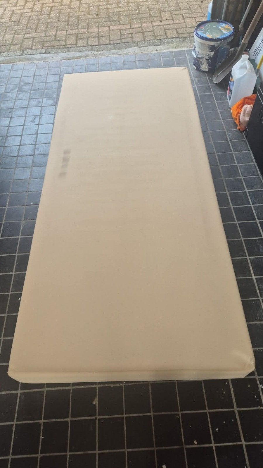 Comfortabel 1 persoons matras - 2 meter lang, Ophalen, Gebruikt, Eenpersoons, Overige maten