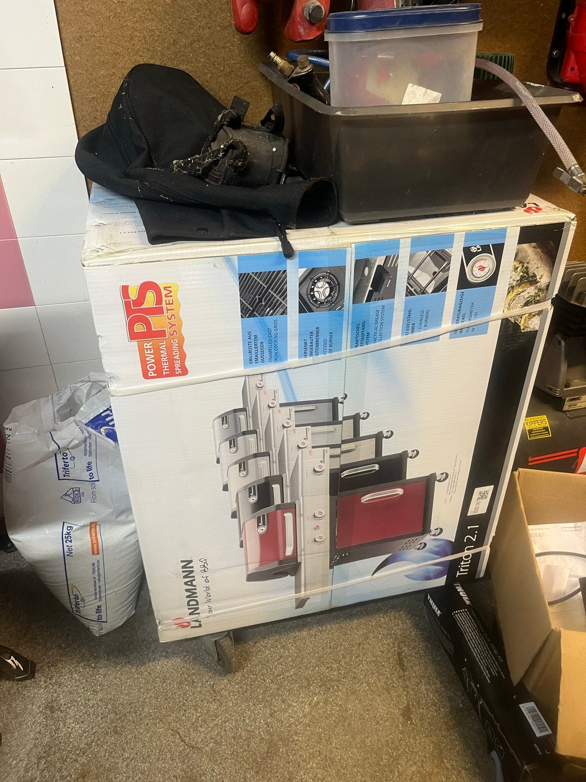 Nieuwe Landmann Triton 2.1 PTS Gasbarbecue in Verpakking, Ophalen, Nieuw