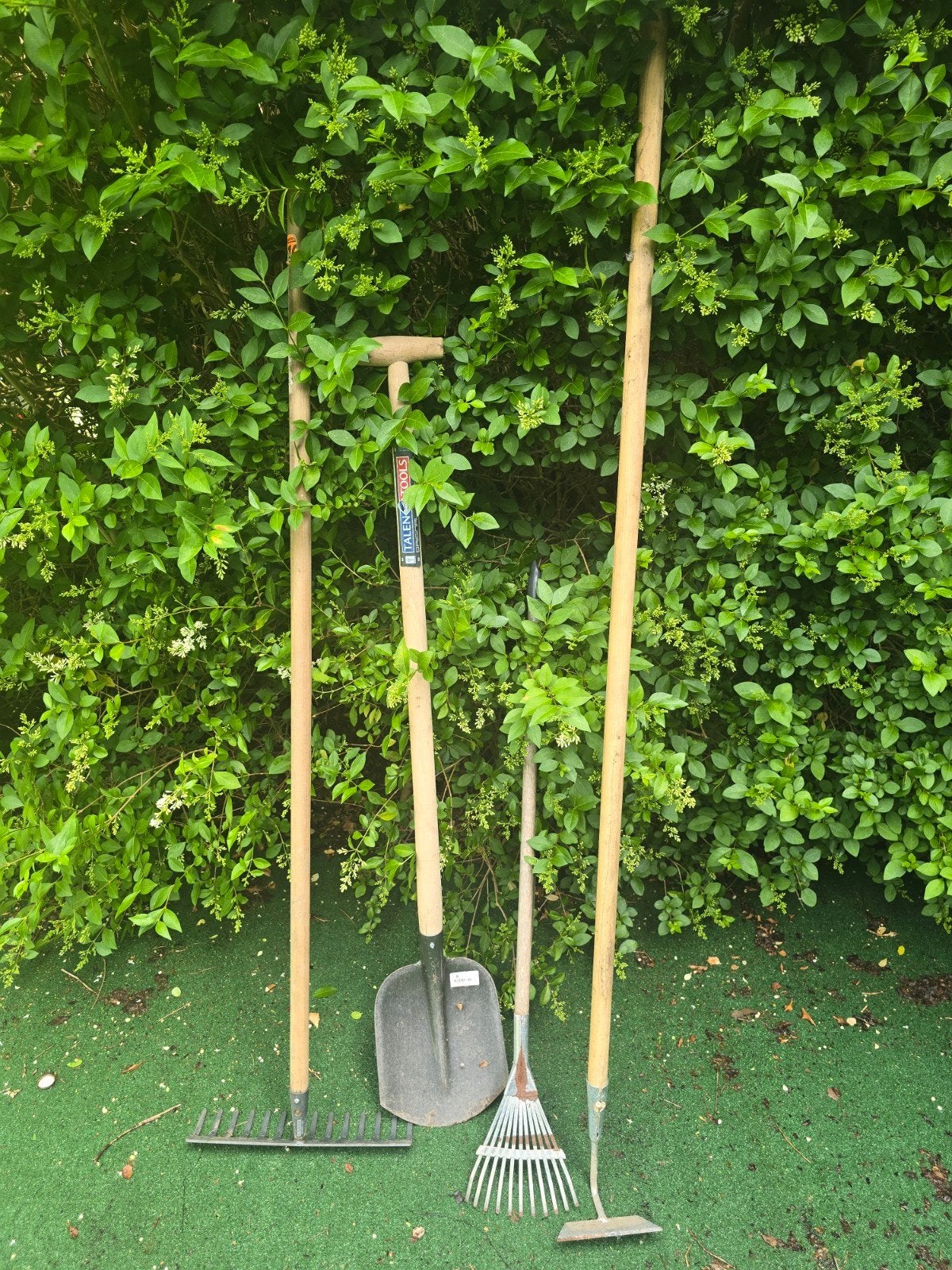 Diverse tuingereedschap set: harken, schop en meer, Ophalen, Gebruikt, Hark, TALEN TOOLS