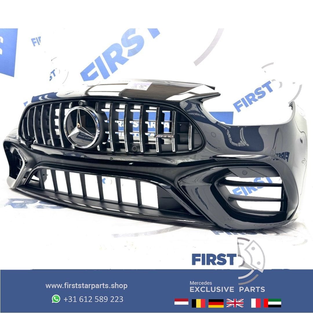 CARBON BUMPER W206 C63 AMG VOORBUMPER C KLASSE ORIGINEEL A20, Gebruikt, -, Voor, Ophalen of Verzenden