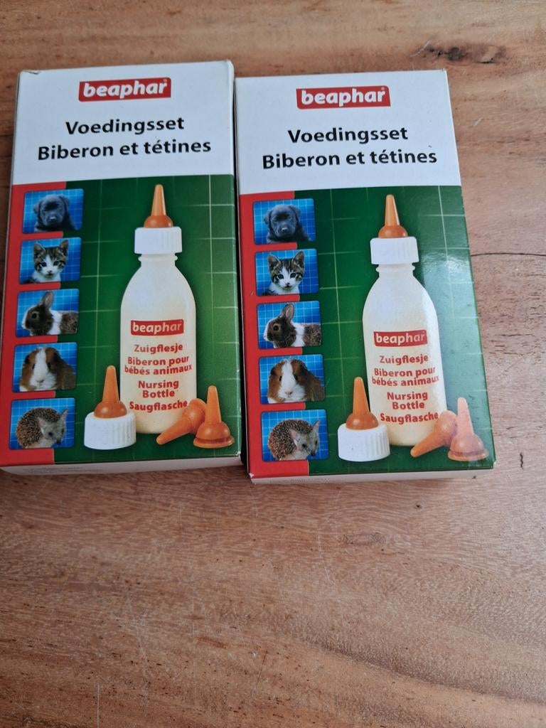 Voedingset voor dieren 2 doosjes, Dieren en Toebehoren, Ophalen, Nieuw, Verzorging