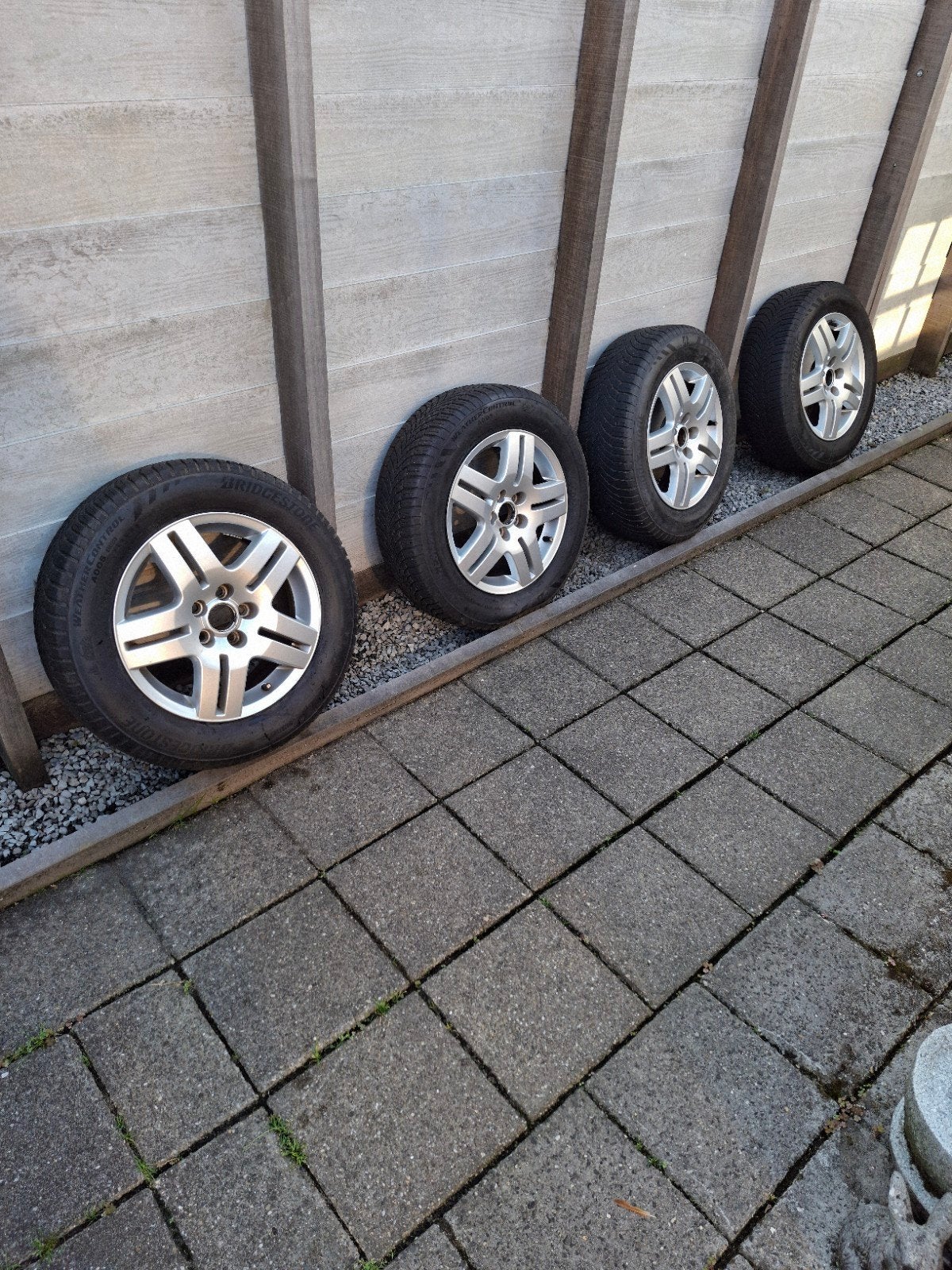 vw golf 4 velgenset, Auto-onderdelen, Ophalen, Gebruikt, 15 inch, Banden en Velgen