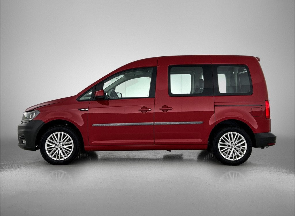 Volkswagen Caddy 1.4 TSI Trendline Bodemverlaging Rolstoelau, Auto's, Volkswagen, 12 maanden, Gebruikt, 4 cilinders, Origineel Nederlands
