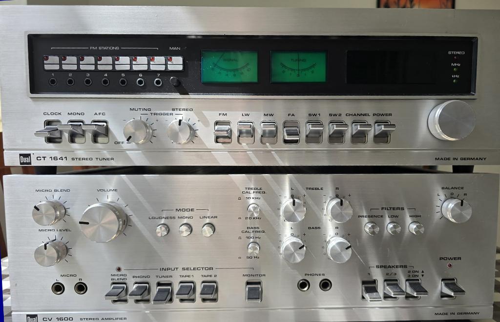 Dual CT 1641 / CV 1600, Ophalen, Gebruikt, Audio