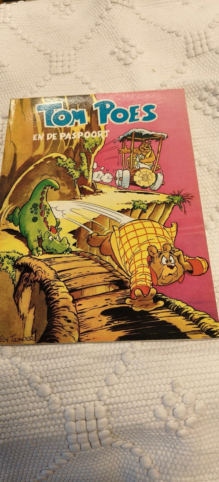 Vintage Tom poes stripboeken strip albums Marten Toonder '70, Meerdere stripboeken, Ophalen, Gelezen