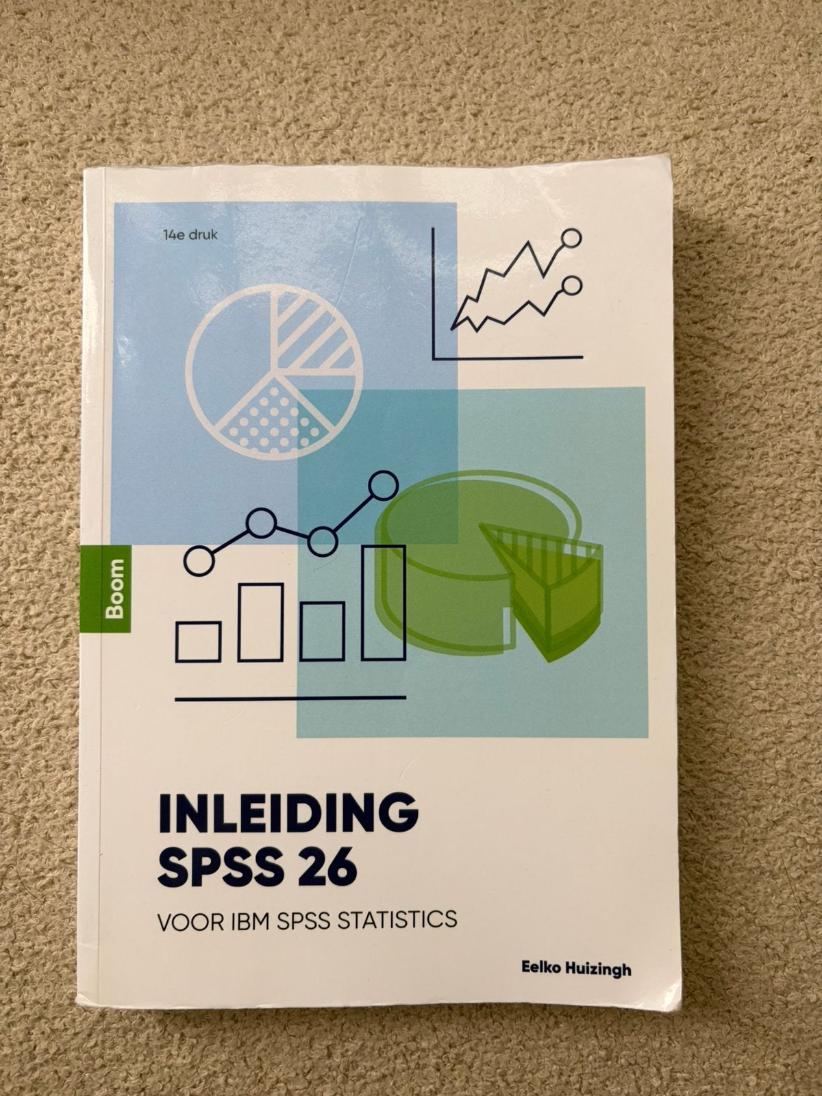 Inleiding SPSS 26, Boeken, Ophalen of Verzenden, Beta, Zo goed als nieuw, WO