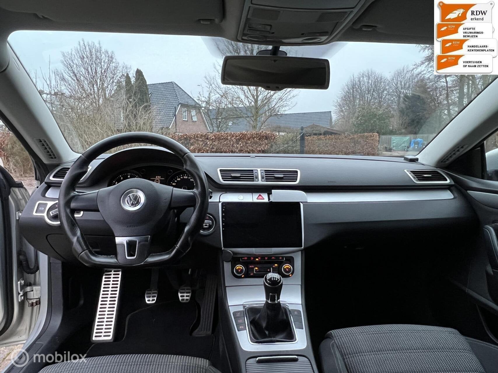 Dikke Volkswagen Passat CC 1.8 TSI 4p. bj 2008., Auto's, Voorwielaandrijving, 4 cilinders, 14 km/l, Handgeschakeld