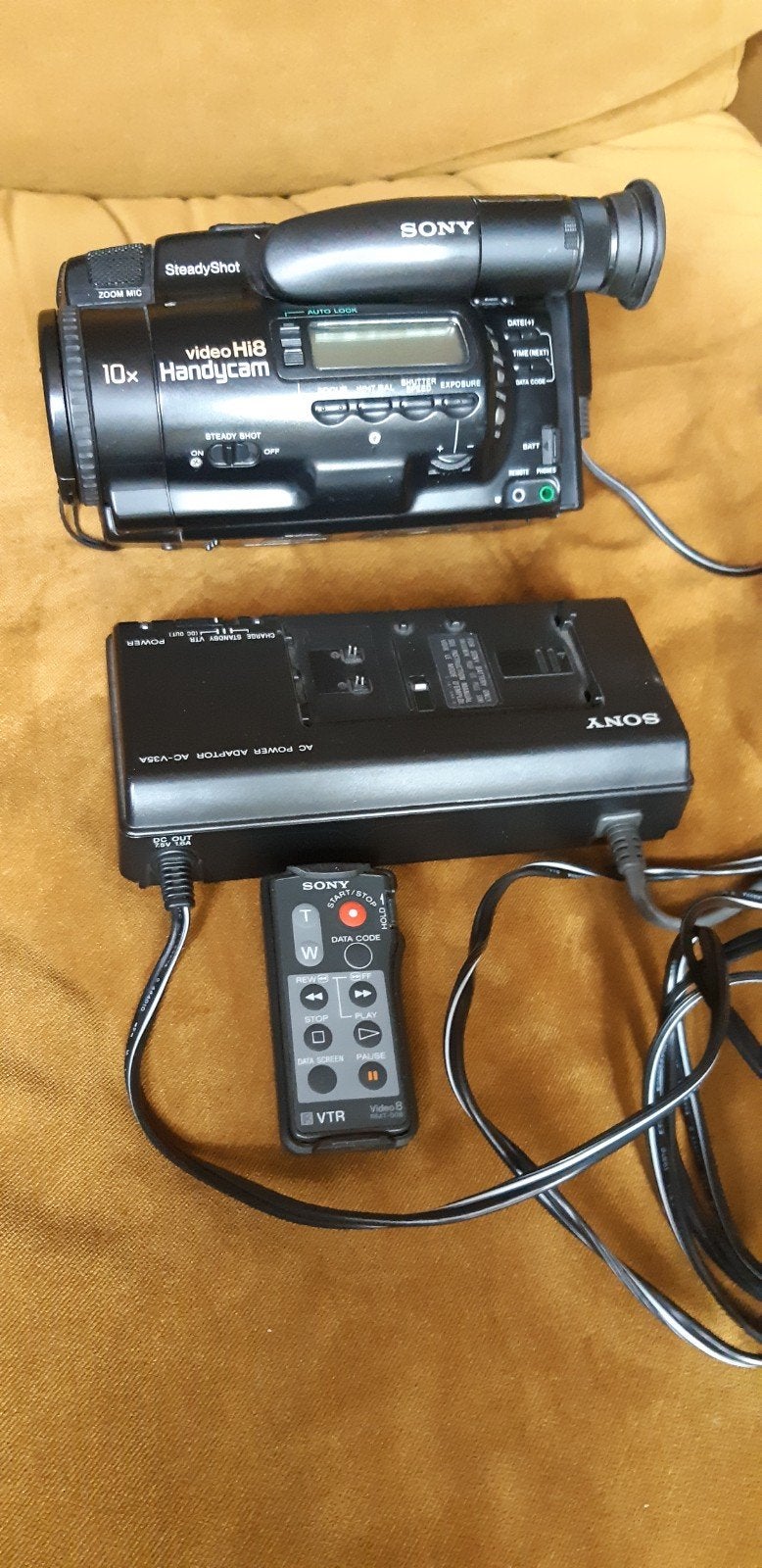 Sony hi8 ccd-tr808e videocamera defect, Ophalen of Verzenden, Hi 8, Camera