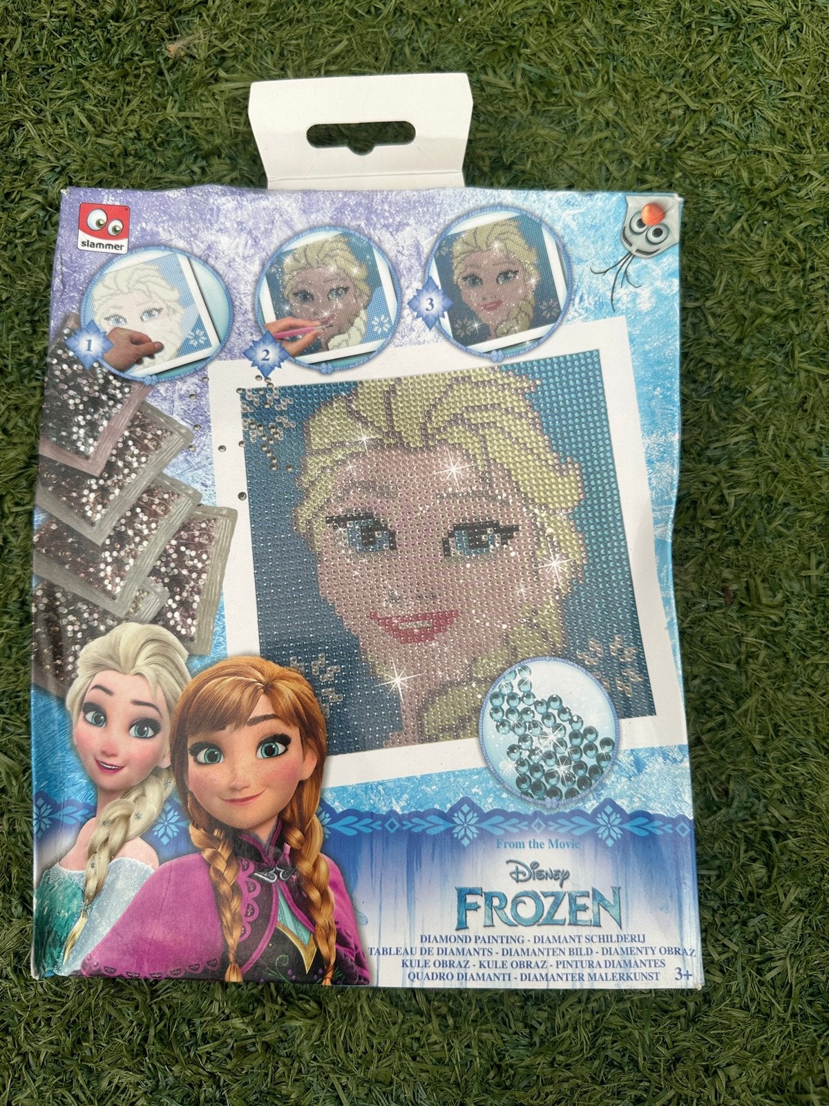 Nieuw Disney Frozen Diamond Painting set, Ophalen, Overige thema's, Meerkleurig, Zo goed als nieuw