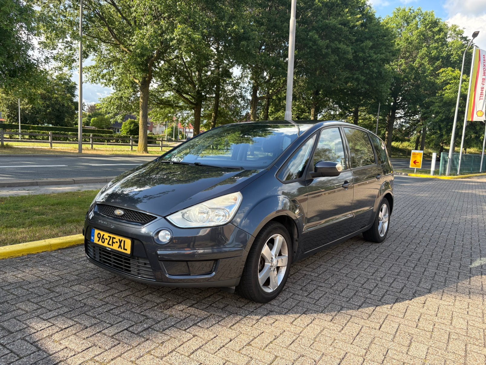 Ford S-Max 2.0 16V 107KW 2008 Grijs, Voorwielaandrijving, 145 pk, 4 cilinders, 1505 kg