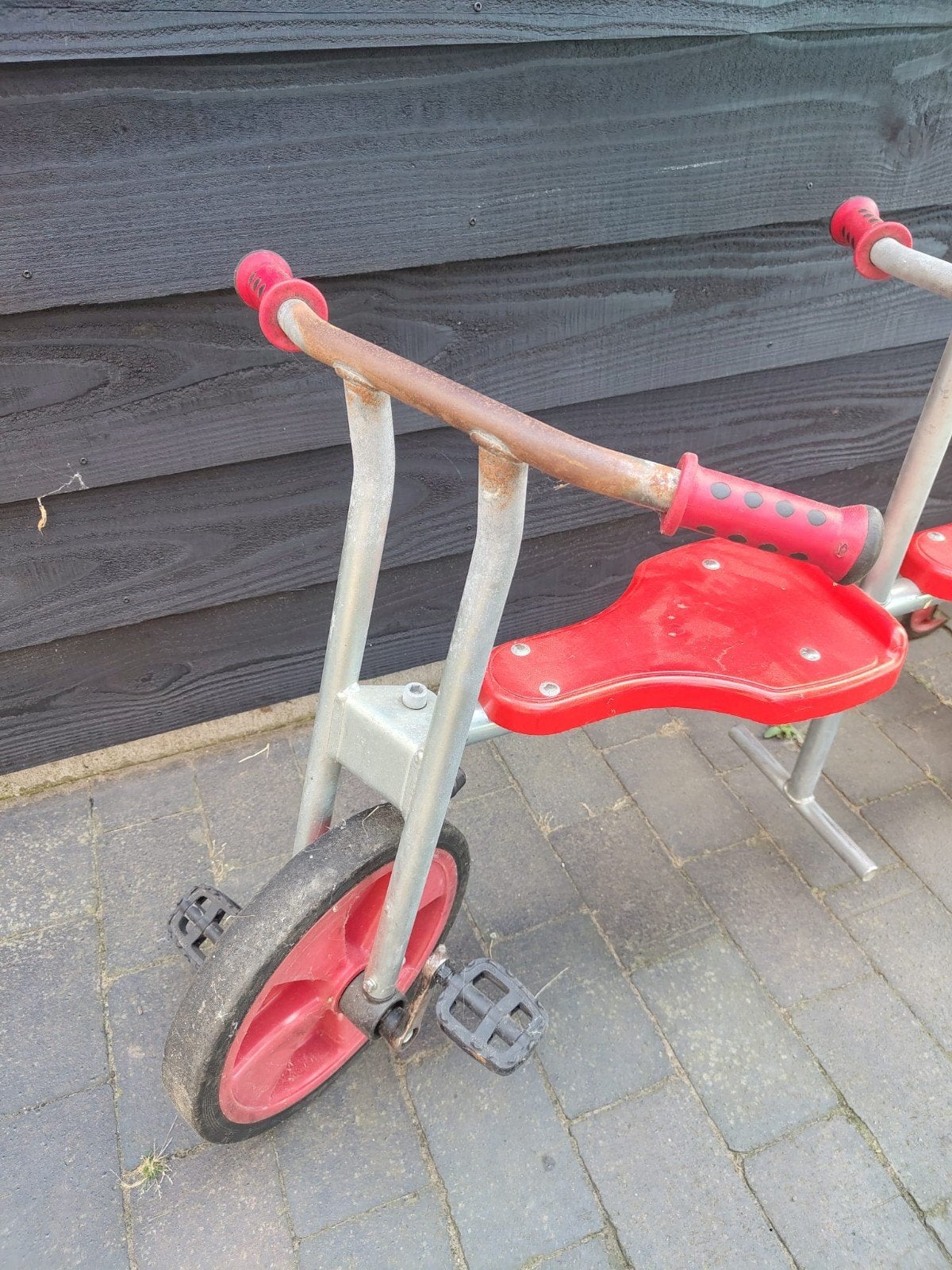 Tandem fiets, Ophalen, Gebruikt, Trapvoertuig