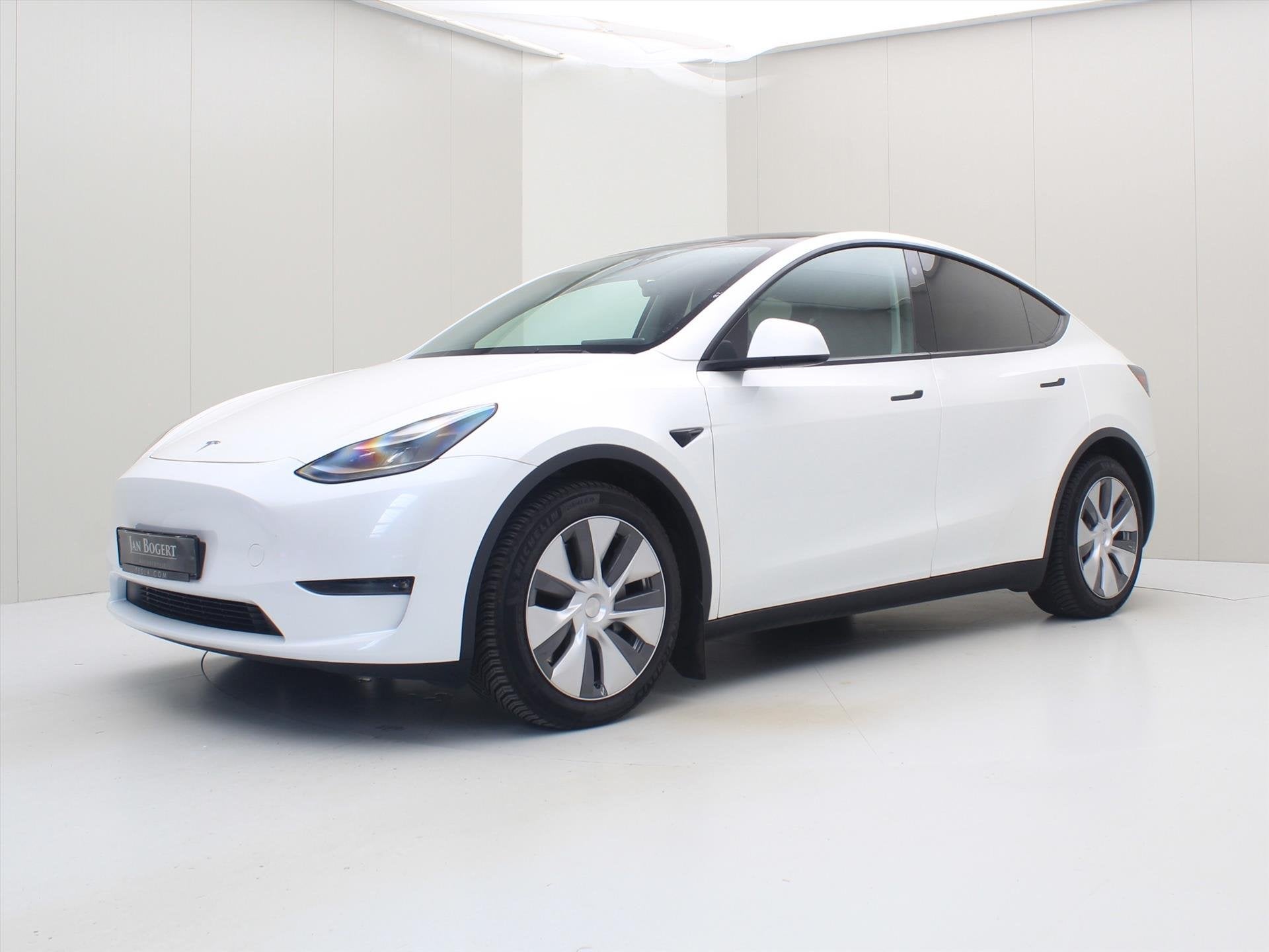 Tesla Model Y Long Range AWD 75kWh 351pk 94.2% SoH [ AMD RYZ, Auto's, Automaat, Gebruikt, Zwart, Adaptive Cruise Control