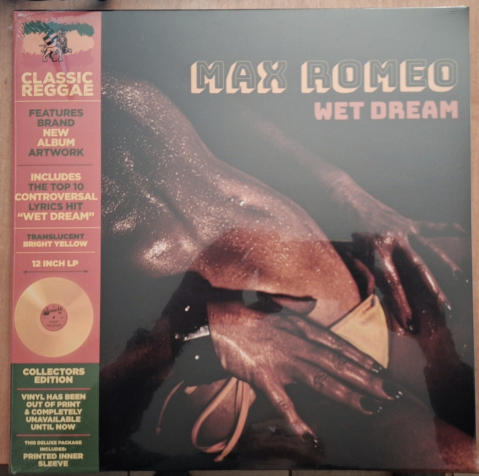 Max Romeo - Wet Dream (reggae LP, doorzichtig vinyl), LP, Reissue, Ophalen of Verzenden, 12 inch