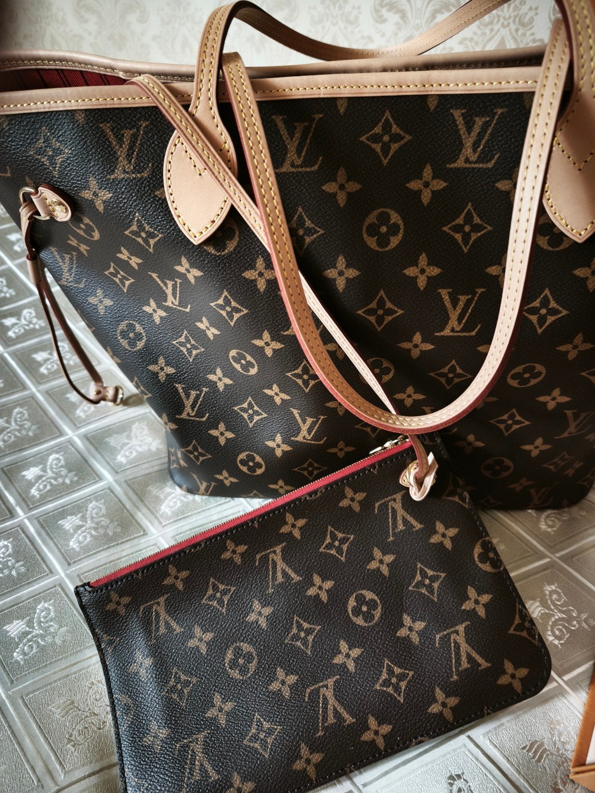 Louis Vuitton Neverfull MM Monogram Tas - Nieuw, Ophalen, Nieuw