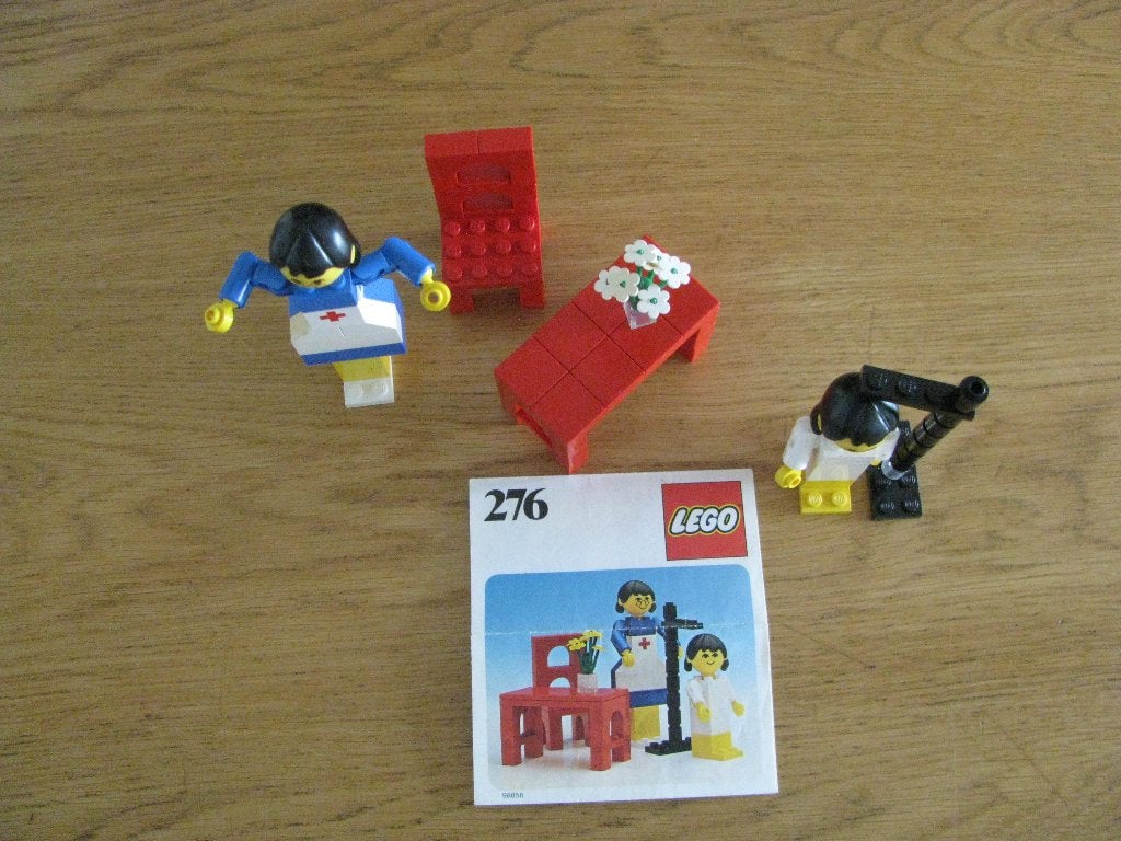 Lego set 276, Huisartsenpraktijk. [ vintage ], Gebruikt, Lego, Overige typen, Ophalen of Verzenden