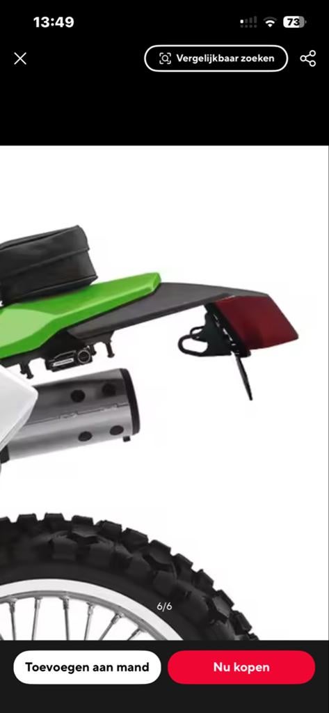 Savage  Tail Tidy Kentekenplaathouder Kawasaki KLX250, Ophalen of Verzenden, Nieuw