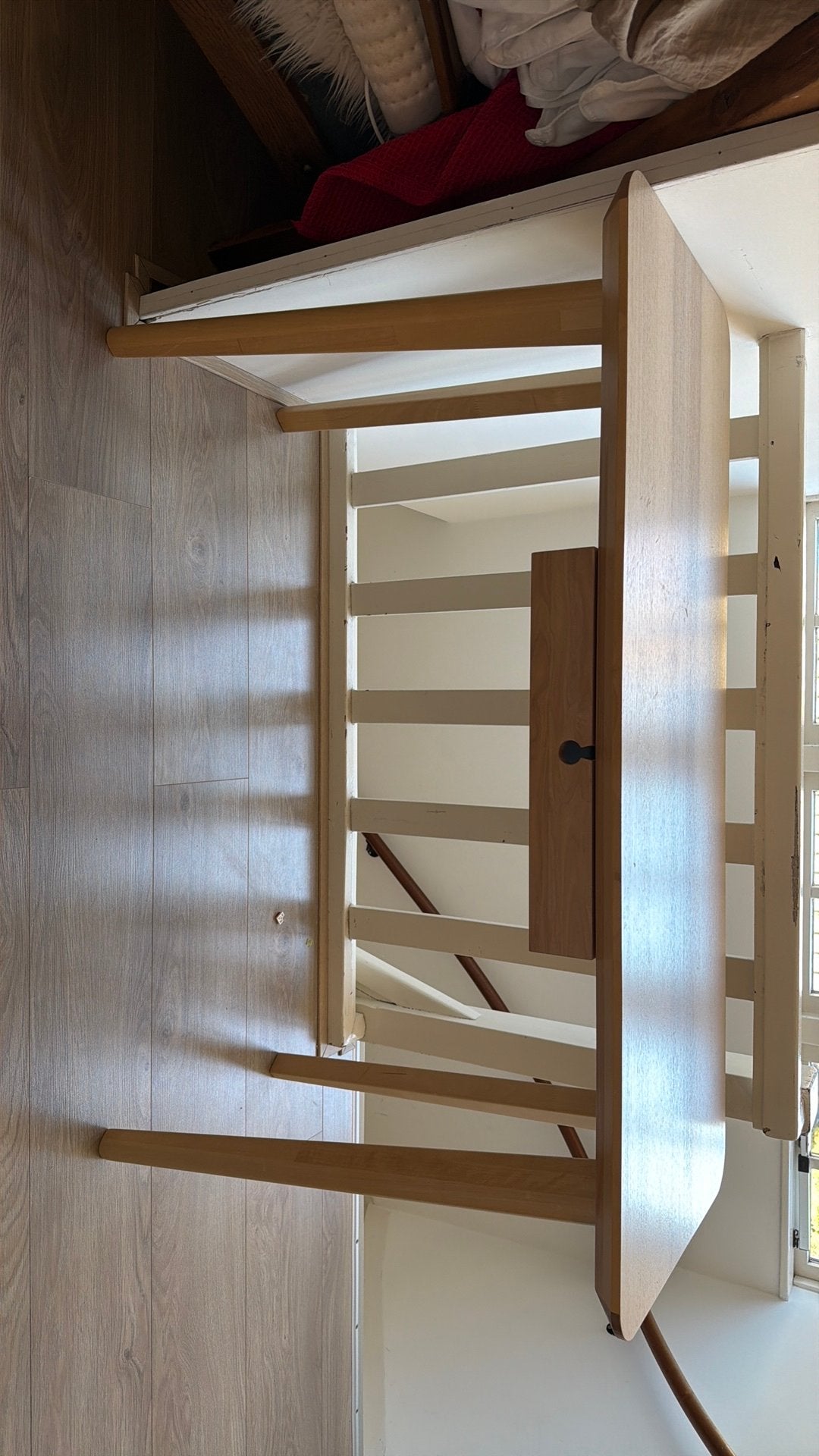 Ikea Lisabo bureau met lade, Ophalen, Gebruikt