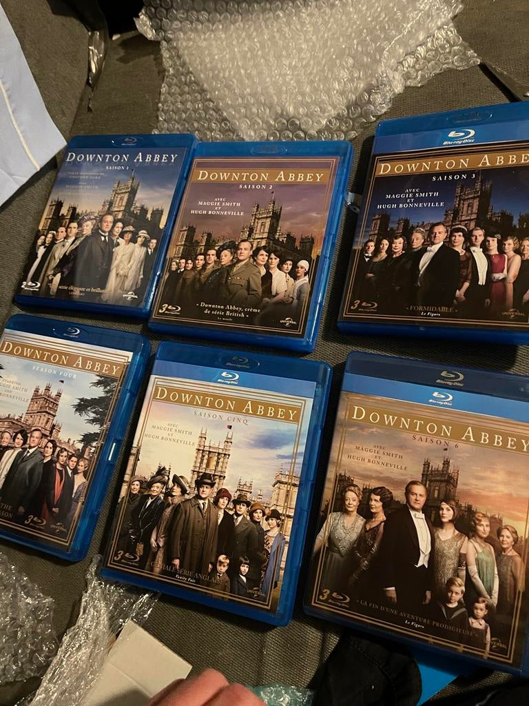 Downton Abbey seizoenen 1 t/m 6 Blu-ray, Gebruikt, Boxset, Drama, Ophalen of Verzenden
