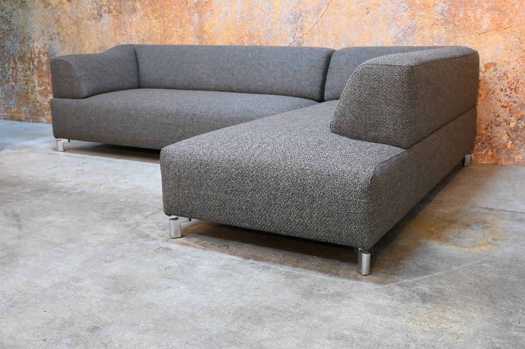 Refurbished Leolux Faya Lobi design hoekbank de Ploeg stof, 250 tot 300 cm, Leolux, Leolux, Hoekbank