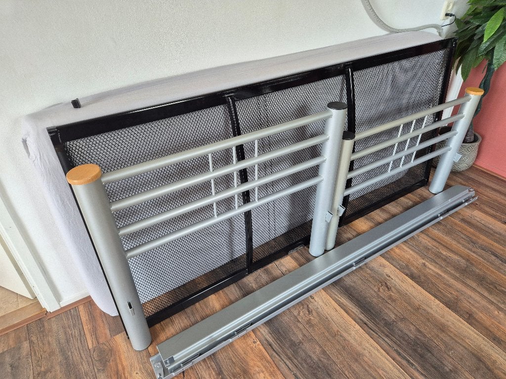 eenpersoonsbed, Huis en Inrichting, Ophalen, Gebruikt, 90 cm, Eenpersoons