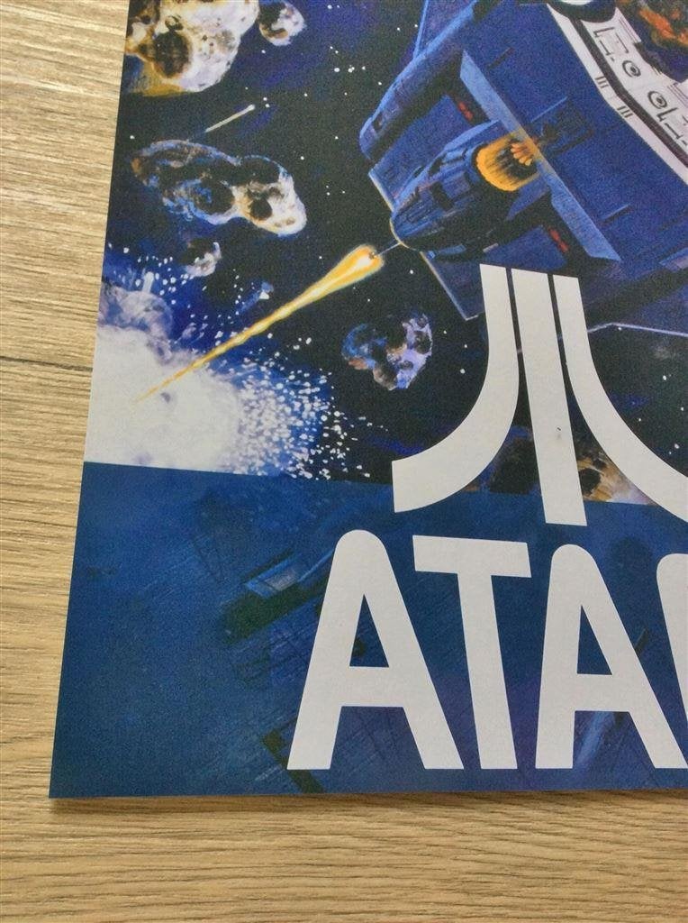 ATARI Mooi Retro Arcade Affiche Gameroom Mancave Poster, Verzenden, 1 speler, Nieuw, Vanaf 3 jaar