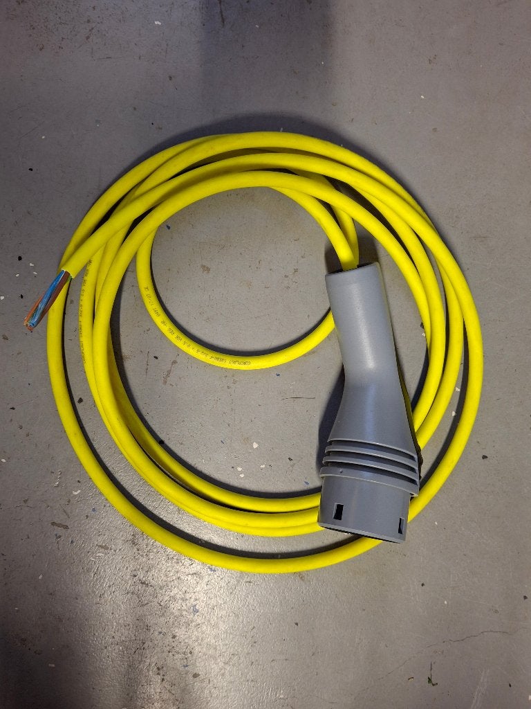 Laadkabel EV type 2 met open einde, Ophalen of Verzenden, Zo goed als nieuw, Laadkabel