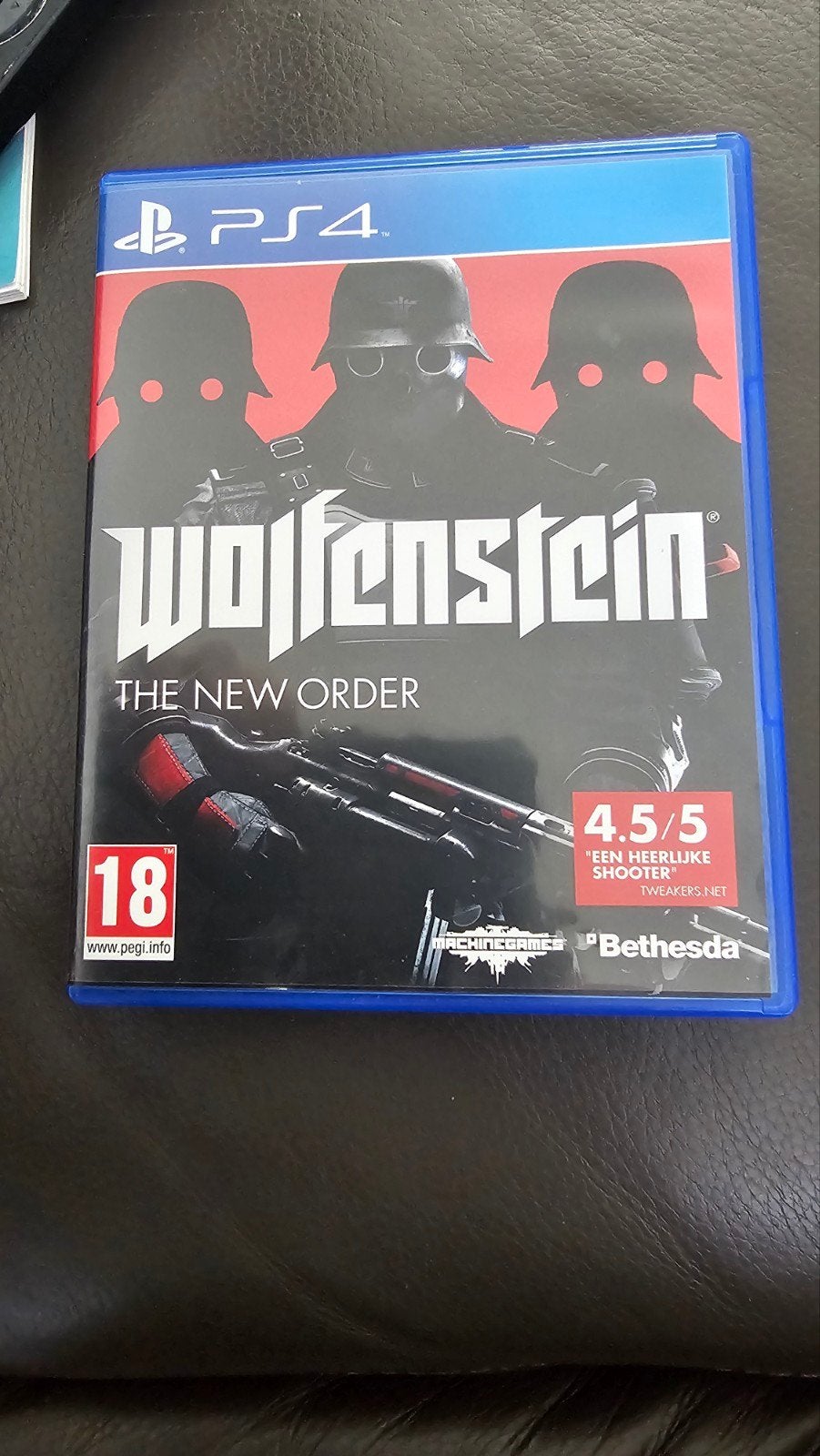 Wolfenstein: The New Order PS4 - Actie Shooter Game, Vanaf 18 jaar, Shooter, 1 speler, Nieuw
