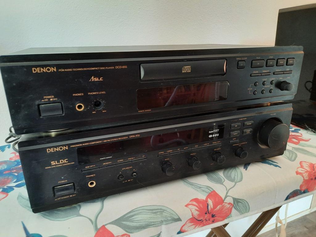 DENON DISC PLAYER /AM/FM TUNER, Gebruikt, Denon, Tuner of Radio, Losse componenten