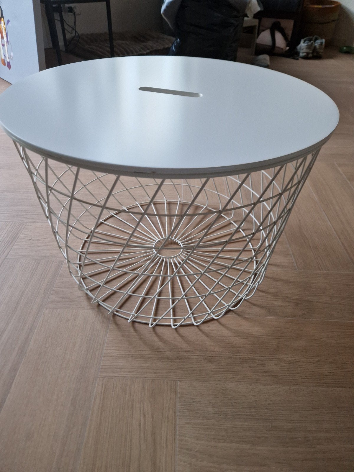 bijzettafel draadmand groot ikea, Ophalen, 50 tot 100 cm, Rond, 50 tot 100 cm