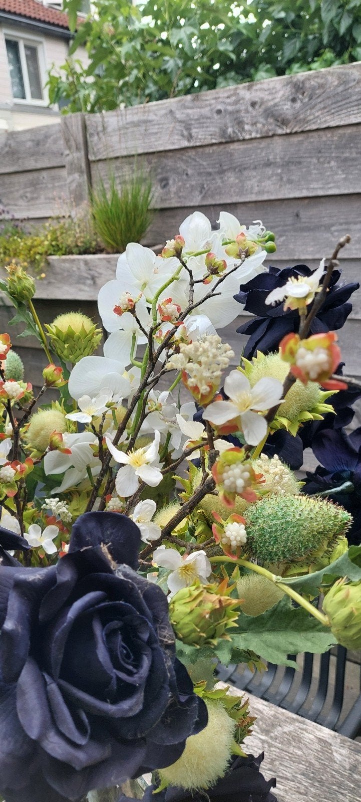 Zijdenbloemen, Ophalen