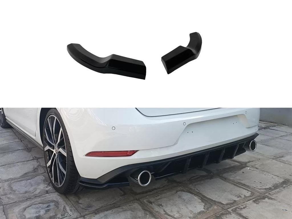 VW Golf 7 GTI Facelift – Achterbumper side splitters, Ophalen of Verzenden, MJ-Carstyling, Info@mj-carstyling.net, Sibeliusstraat 81 5011JH Tilburg