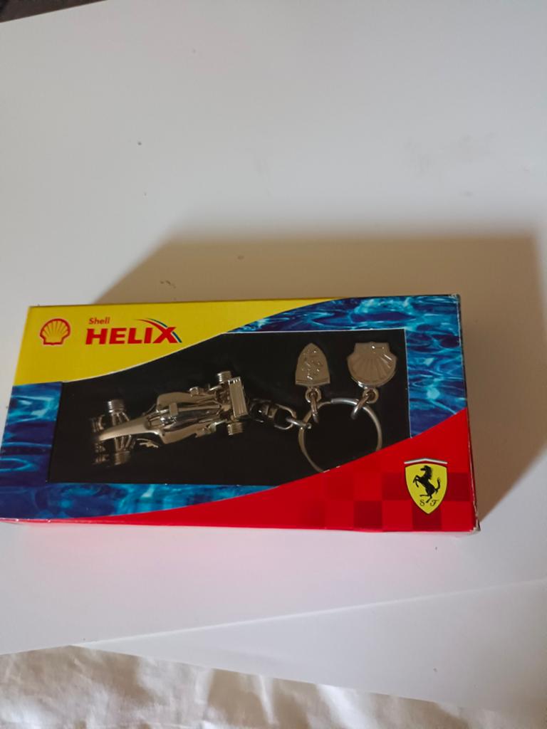Shell Helix Ferrari F1 Sleutelhanger - Nieuw in doos, Ophalen of Verzenden, Nieuw, Formule 1