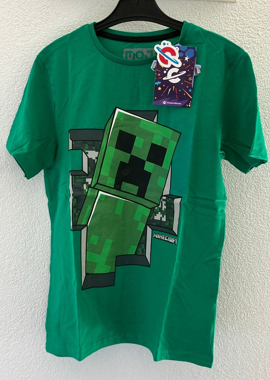 Minecraft shirt Nieuw met labels, Ophalen of Verzenden, Zo goed als nieuw, Jongen, Shirt of Longsleeve