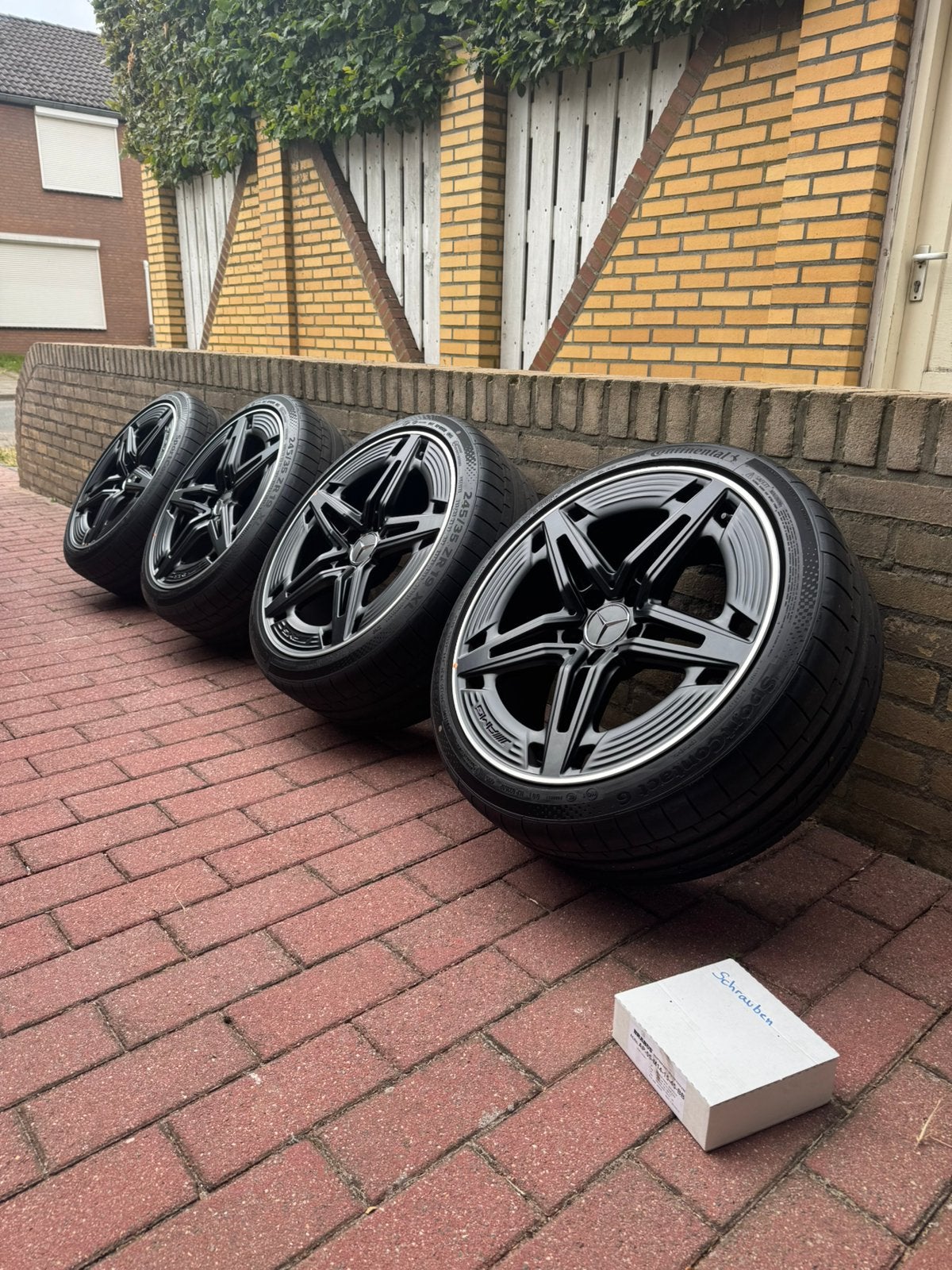 Originele Mercedes-AMG 19 inch wielenset A45 W177 Nieuw!, 19 inch, Banden en Velgen, Nieuw, Ophalen of Verzenden