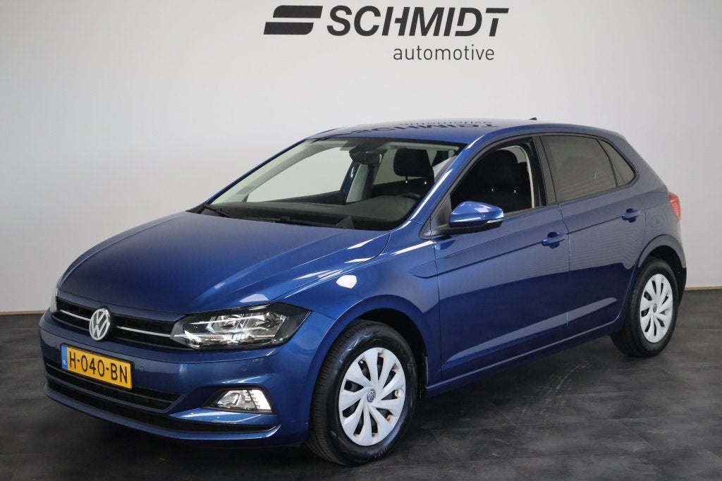 Volkswagen Polo 1.0 TSI Comfortline | Carplay | ACC | Airco, Keurmerk '100% Onderhouden', 12 maanden, Stof, Gebruikt