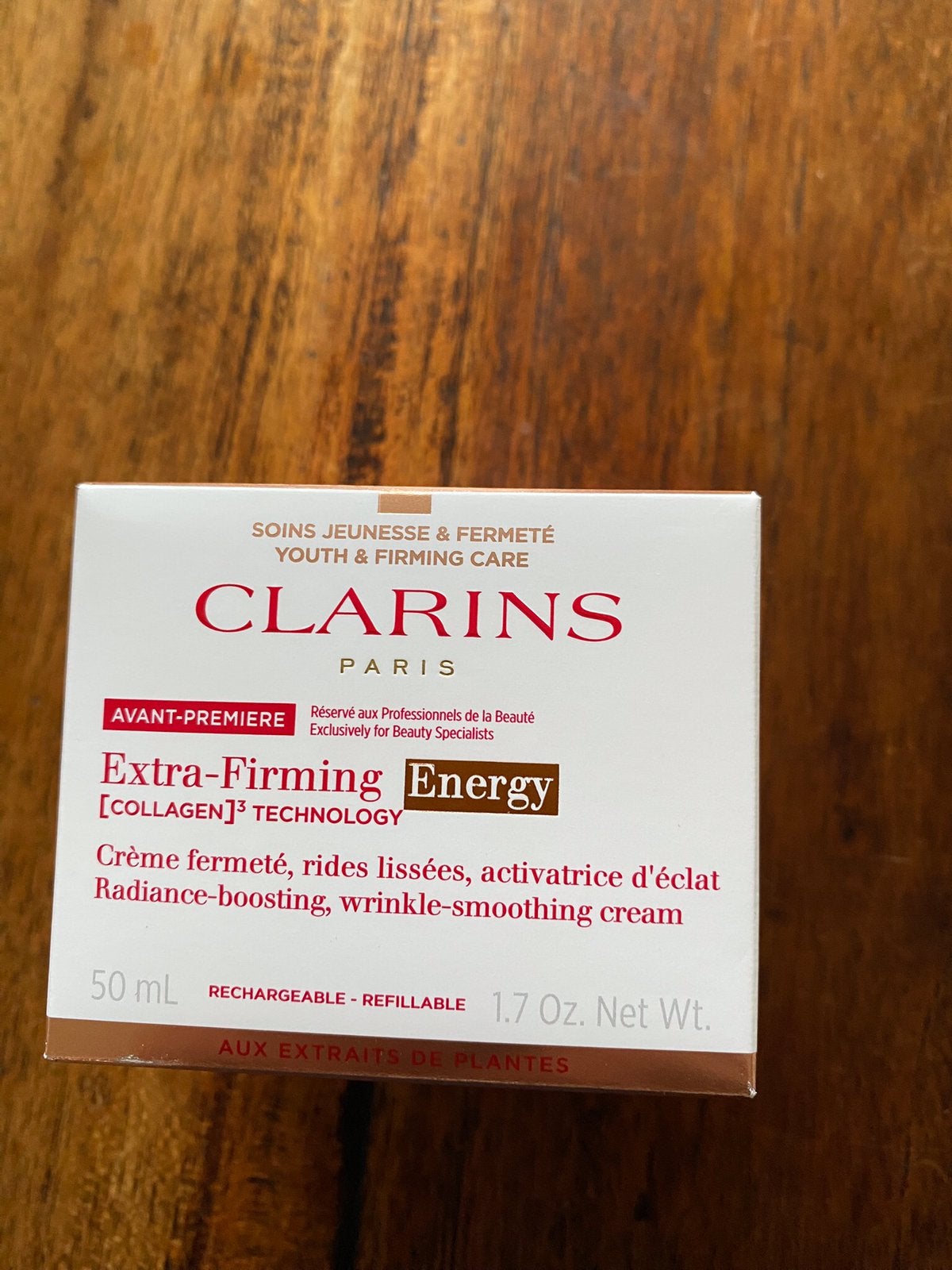Clarins Extra-Firming origineel geseald, Ophalen of Verzenden, Nieuw, Gehele gezicht