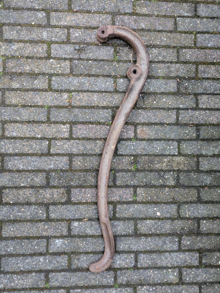 Antieke Waterpomp Hendel Smeedijzer Handgreep Pomp, Ophalen of Verzenden, Gebruikt, Handmatig, Overige typen