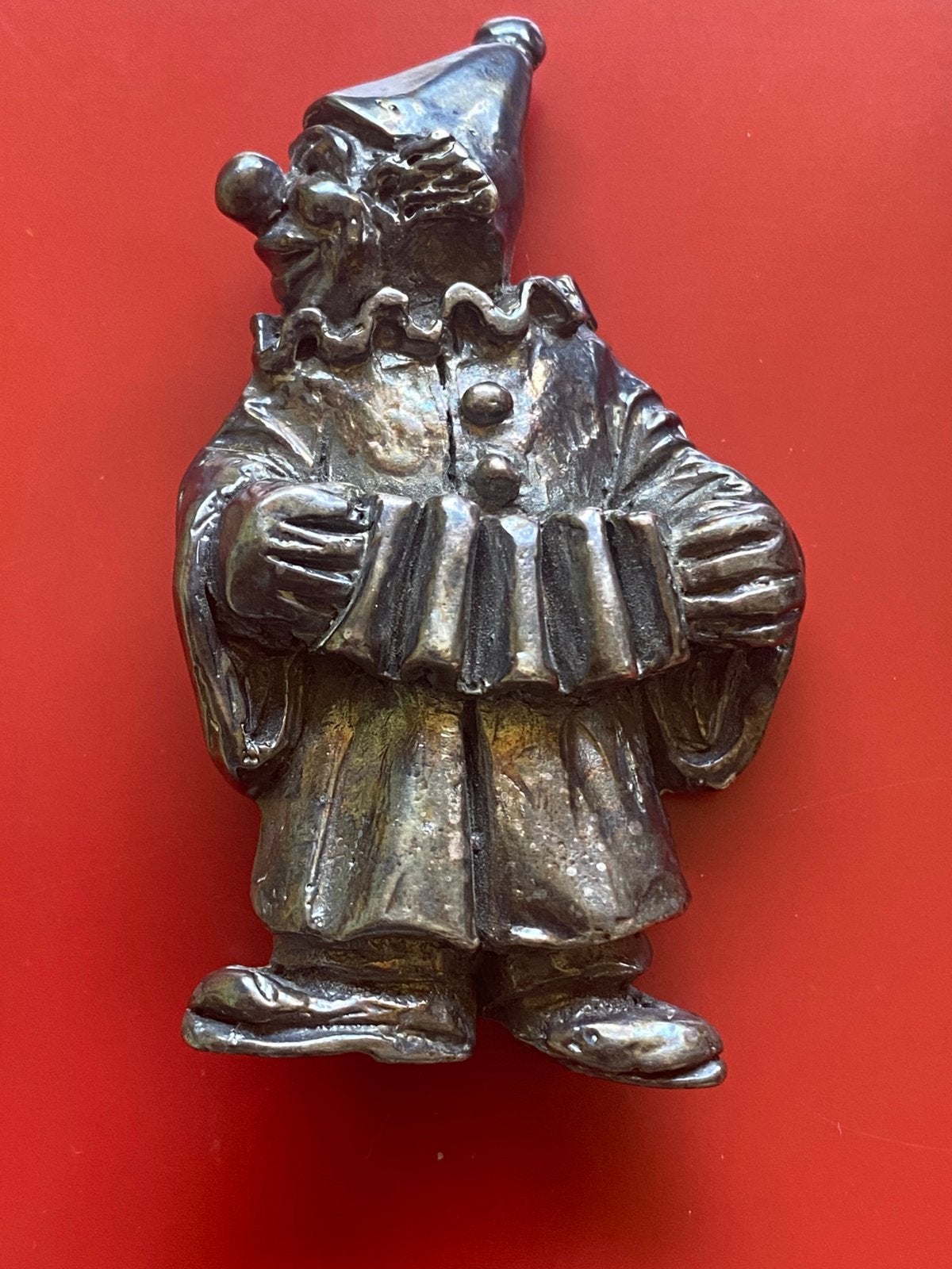 Broche van een clown Parijs, Ophalen of Verzenden, Zo goed als nieuw, Overige materialen