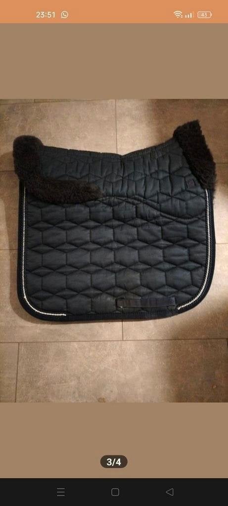 Mattes dekje full dressuur met Bontje er al in. Zadelbontje, Ophalen of Verzenden, Zo goed als nieuw