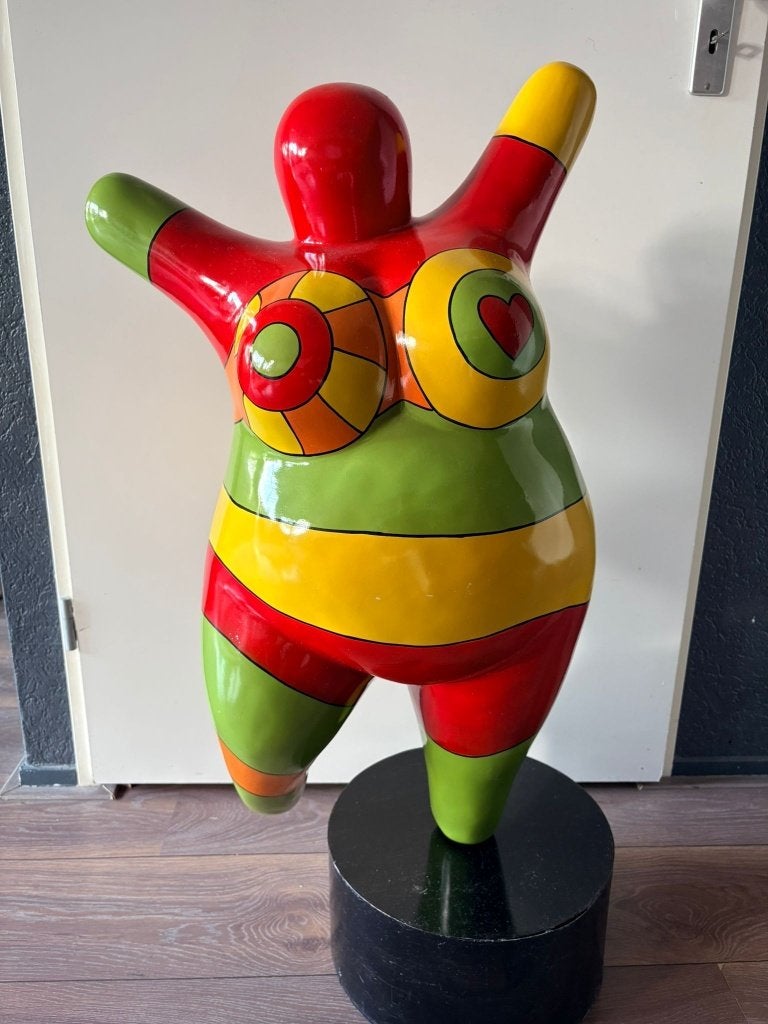 Dolly Prachtig beeld van Mia Coppola - 95 cm hoog, Antiek en Kunst, Ophalen, 95 cm, Beeld