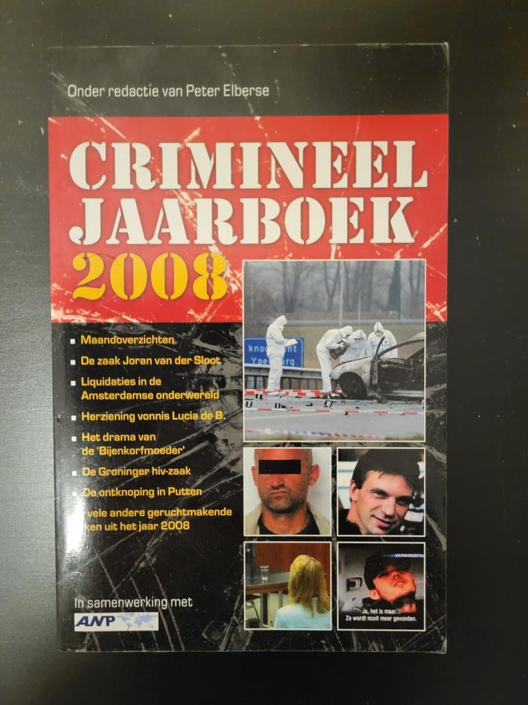 Crimineel Jaarboek 2008 - Peter Elberse, Ophalen of Verzenden, Gelezen, Peter Elberse, Nederland
