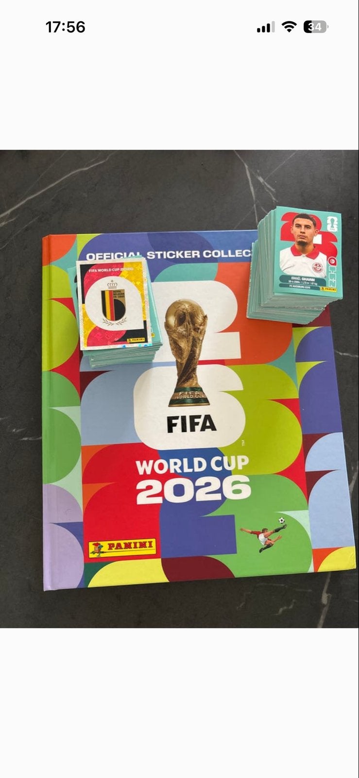 Panini FIFA World Cup 2026 Losse Stickers, Ophalen of Verzenden, Nieuw, Stickers en Plaatjes