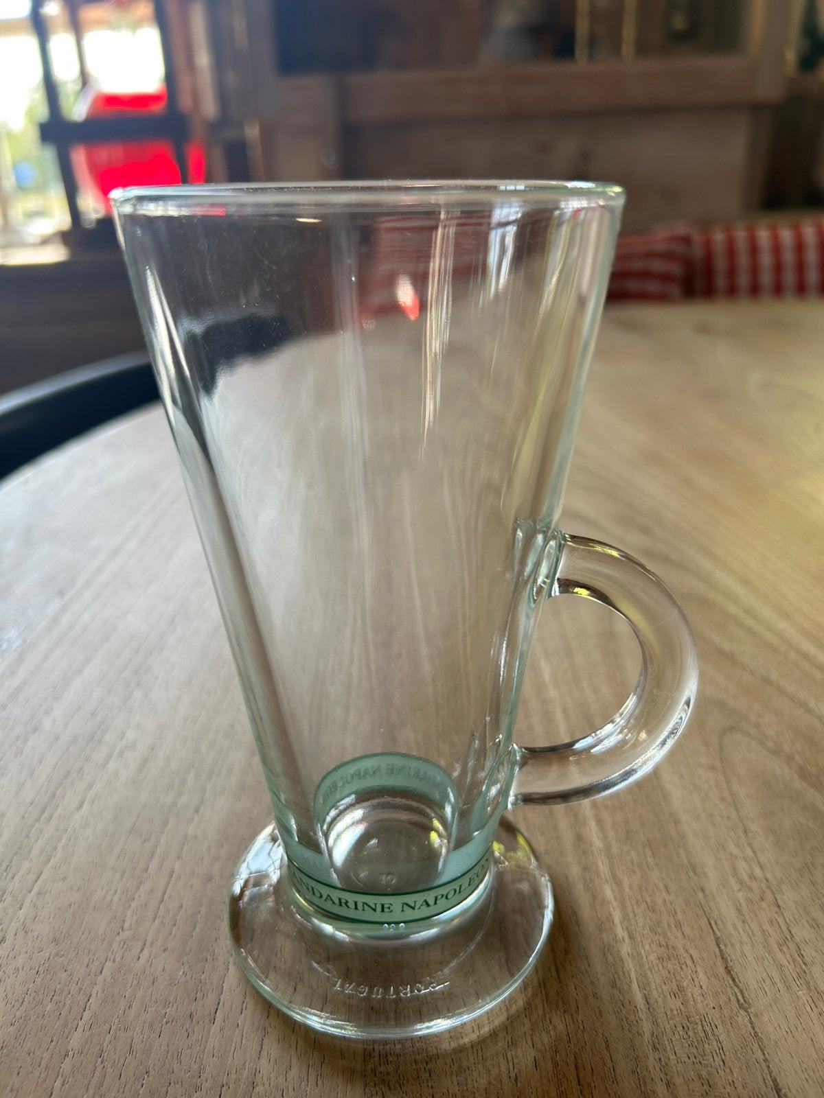 Mandarine Napoleon glas, Verzamelen, Glas en Borrelglaasjes, Ophalen, Gebruikt, Overige typen