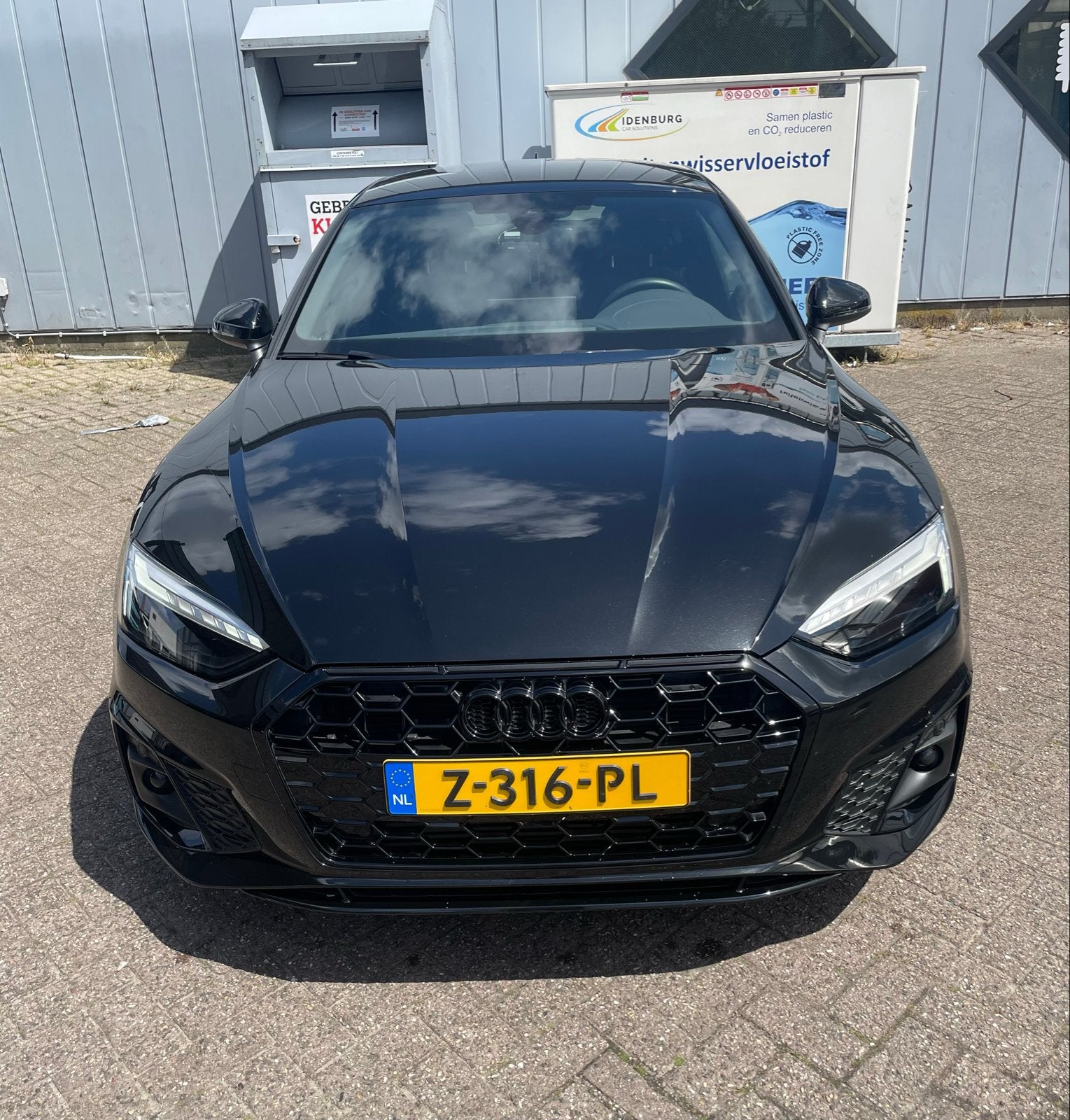 Audi A5 35 Tfsi 150pk Mhev S Tronic 2024 Zwart, Zwart, 4 cilinders, 1984 cc, Leder en Stof
