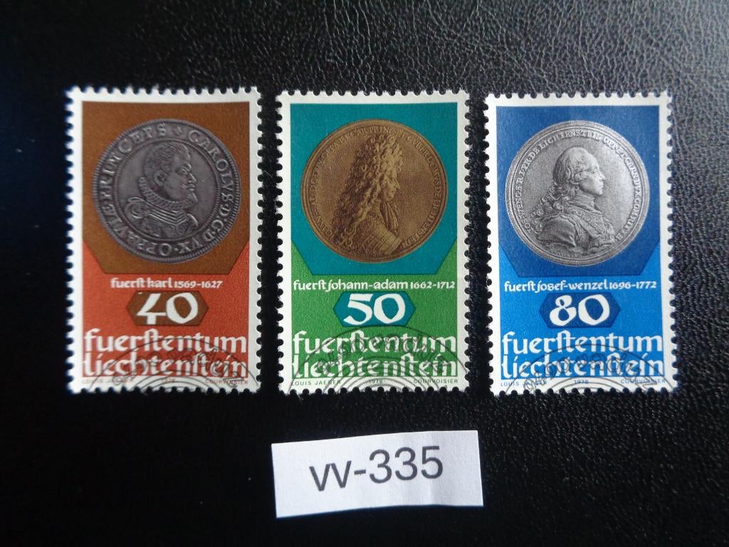 liechtenstein - munten 1978 (vv-335), Ophalen of Verzenden, Overige landen, Gestempeld